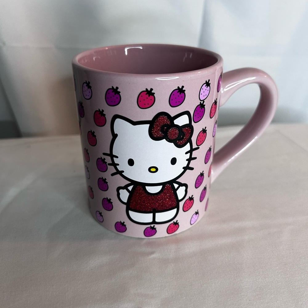 Hello Kitty Strawberry Pink Coffee Mug